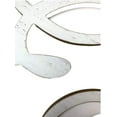 thumbnail image 2 of Parisloft Cut-out Eat Wood Wall Sign for Kitchen or Dining Room, Whitewashed, 24x14.5 inches, 2 of 5