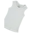 thumbnail image 3 of Cookie's Baby Boys' Ribbed Tank Top - white, 18 months (Infant), 3 of 3