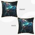 thumbnail image 3 of ZNDUO Galactic Unicorn Throw Pillows, Throw Pillows for Couch-Indoor Decorative Pillows,16"x16", 3 of 8