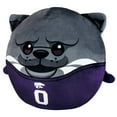 thumbnail image 4 of Sleep Squad Kansas State Wildcats Willie the Wildcat 12" Mascot Kiri Cloud Pillow Plushie, 4 of 4