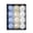 C, variant on Tunhigl 12 Pcs Sequin Ball Ornament Set, 3.15in Hanging Pendant for Home Party Display