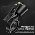 thumbnail image 3 of ROCKBROS Crisp Bike Bell Copper MTB Bicycle Cycling Handlebar Bell Horn Ring, 3 of 6
