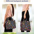 thumbnail image 4 of FORMRS Womens Corduroy Tote Bag Crossbody Shoulder Handbag with Pocket, Small Space Pattern, 4 of 7