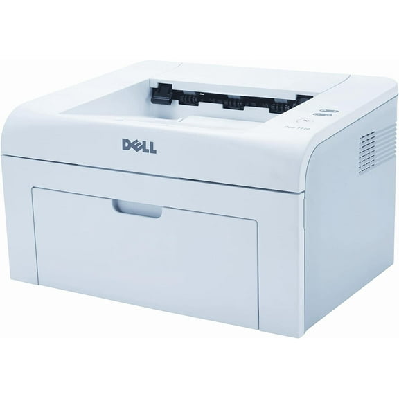 Restored Dell 1110 Workgroup Monochrome Laser Printer – Fast 16 ppm, 600 dpi Resolution, USB Connectivity – Reliable Black & White Office Printer