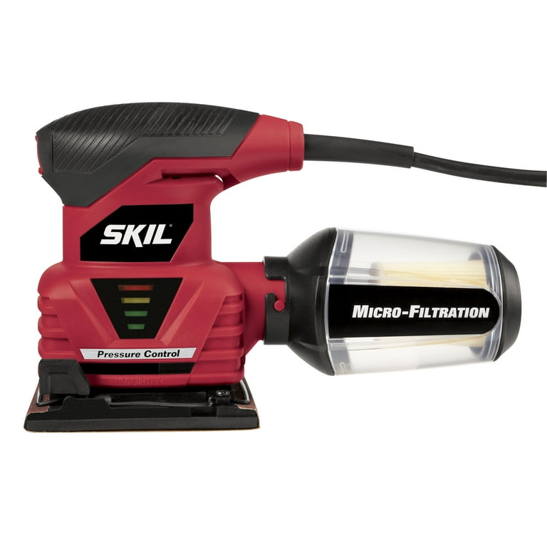 SKIL 2.0-Amp 1/4-Inch Sheet Sander with Pressure Control, Corded, 7292-02 SKIL 2.0-Amp 1/4-Inch Sheet Sander with Pressure Control, Corded, 7292-02