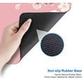 thumbnail image 5 of Pink Japanese Desk Mat, Cherry Blossom Large Gaming Mouse Pad, Non-Slip Rubber Base Mousepad Desk Decor for Women, Desk Pad for Work, Game, Office, 31.5x11.8 Inch- Sakura Flowers Aesthetic, 5 of 6