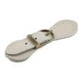 thumbnail image 4 of ZLight Sew on Leather Tab Buckles Fastener DIY Closure Bag Replacement Burgundy Beige, 4 of 6