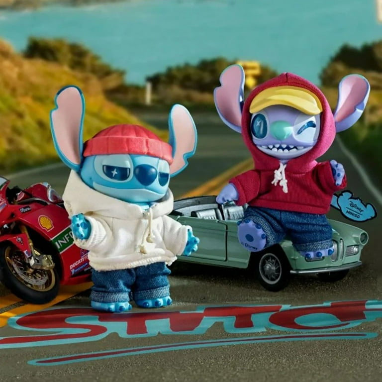 ☆Stitch♪ Stitch GenZ Street Blind Box Figurine with Keychain, 2025
