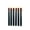 Black, variant on Gumesh 6 Pcs Flameless Taper Candles with Remote & Timer 9.6 inch Real Wax Battery Operated LED Warm Wick Flickering Window Candles for Halloween Christmas Wedding Decor,White