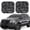 Numbers, variant on Naloa Octopus 2 Piece Foldable Car Sun Shades, Car Windshield Sunshade, Front Window Sunshade for Car, Truck, SUV - Small