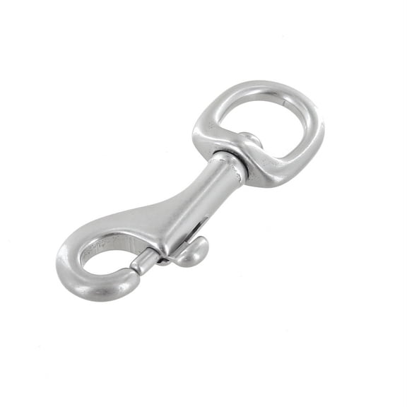 79 Nickel Matte, Swivel Bolt Snap, Solid Brass-LL, 1/2"