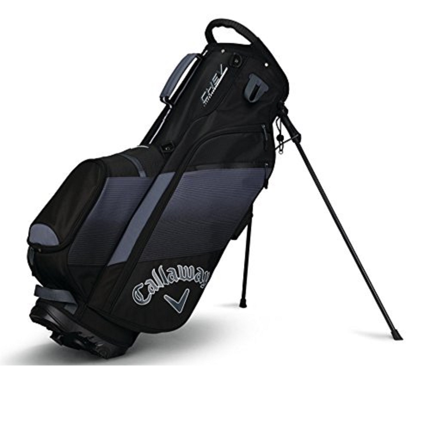 Callaway CHEV Stand Bag Black/Titanium/White