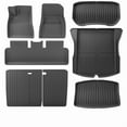 thumbnail image 1 of For 2025 Tesla Model 3 Highland Floor Mats TPE All Weather Front Rear Cargo Liner Mat, Waterproof Anti-Slip Mats, 1 of 7