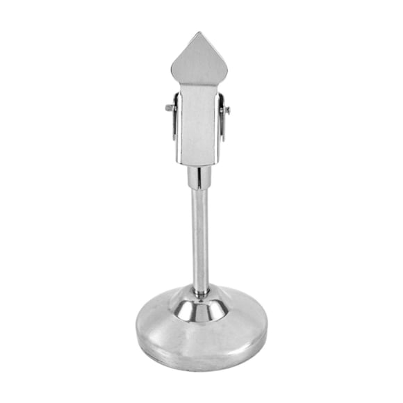 Clip para sujetar letreros, abrazadera para letreros de para exhibición minorista, soporte portátil para tarjetas de mesa, número de mesa,