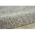 thumbnail image 5 of Nourison Amore Shag Light Grey 3'11" x 5'11" Area Rug, (4x6), 5 of 5