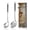 Gray-2Pcs, variant on Yellow 4Pcs Stainless Steel Kitchen Utensil Set with Wooden Handles