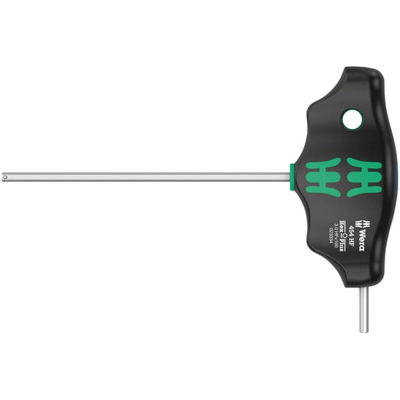 454 HF T-handle hexagon screwdriver Hex-Plus with holding function, 3 x 100 mm