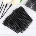 thumbnail image 7 of ACDANC 500 Pieces Disposable Mascara Wands Eyelash Brush Brow Brushes Applicators Lash Spoolies for Eyelash Extension - Black, 7 of 7