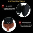 thumbnail image 4 of Wmkox8yii Pet Halloween Bat Costume Chest Back Creative Cat Dog Small Dog Costume, 4 of 9