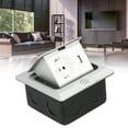 thumbnail image 4 of Embedded Floors Socket, USB Interface Pop Up Floor Electrical Outlet  For Shopping Malls For Office Quick Pop Up, 4 of 8