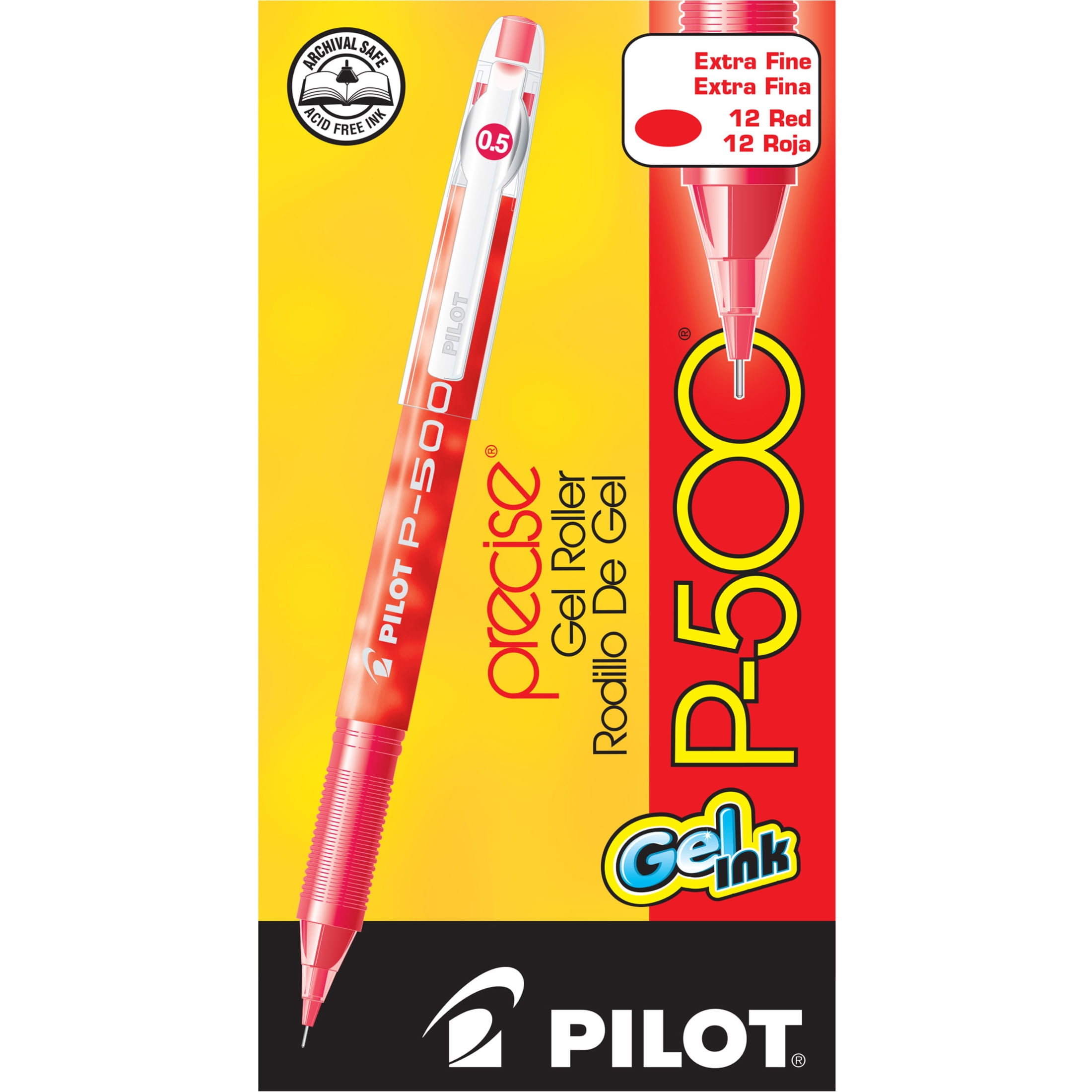 Pilot Precise V5 Pens, Extra Fine Point, Assorted, 4 Pack, 17510788