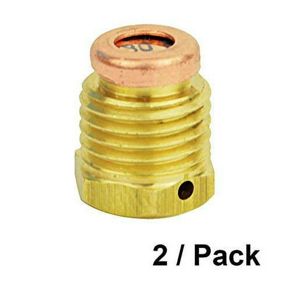 Interstate Pneumatics WRCO2-BD-2PK Pack of 2 Burst Disc 3K Rating for CO2 Paintball Tank