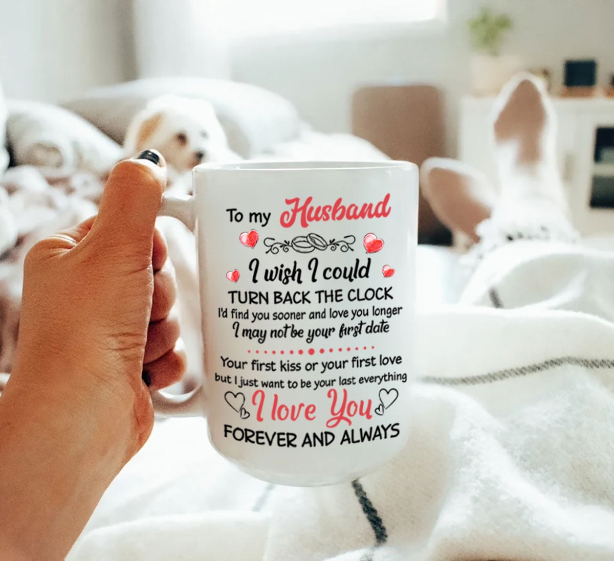 Fiancé to Wifey & Fiancé to Hubby Funny Coffee Mug Gift Set — Griffco Supply