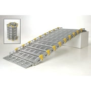 Roll-A-Ramp Roll-Away Aluminum Loading Ramp, 1,000-Lb. Capacity, 8ft.L x 30in.W, Model# A13007A19