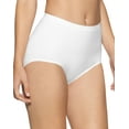 thumbnail image 1 of Bali Womens Ultra Control Seamless Shaping Brief - Best-Seller, XXL, 2 White, 1 of 3