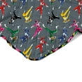 thumbnail image 3 of Power Rangers Rangers Go Full/Queen Quilted Blanket 90x90 inches, Kids Character Bedding, 3 of 5