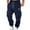 Navy, variant on Wutalume Men's Sports Pants with Running and Outdoor Design, Featuring Pockets for Work and Casual Use, Ideal for Training, Sports, and Everyday Activities,Black L