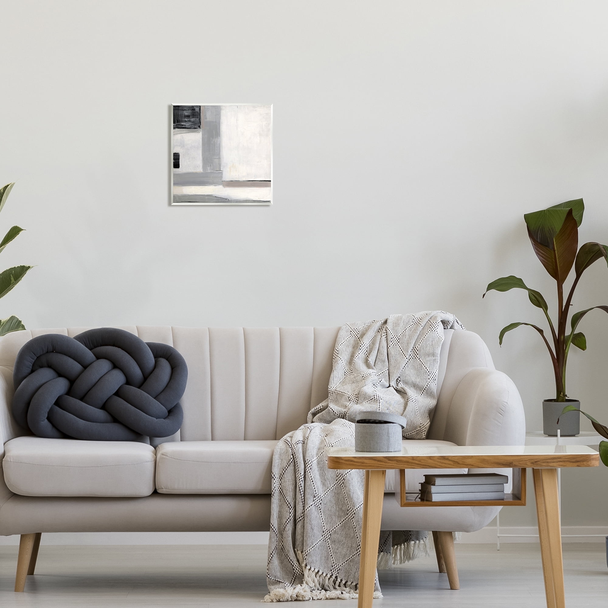 Stupell Modern Abstract Urban Air Abstract Painting Wall Plaque Unframed Art Print Wall Art