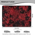 thumbnail image 7 of COEQINE SUV Trunk Mat Stylish Cargo Cover Dog Seat Cover for Dogs Cats, Scratch-proof Machine Washable Vehicle Interior Accessories for Travel, Bloody Print Cobweb, 7 of 7