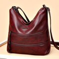 thumbnail image 2 of Bolso retro de primavera nuevo para mujer, bolso de hombro texturizado, bolso cruzado de gran capacidad, bolso de mano de moda, 2 of 5