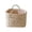 Pink, variant on Large Foldable Floral Laundry Storage Hamper Portable Zipper Organizer Basket For Bedroom Household Clothes Storage