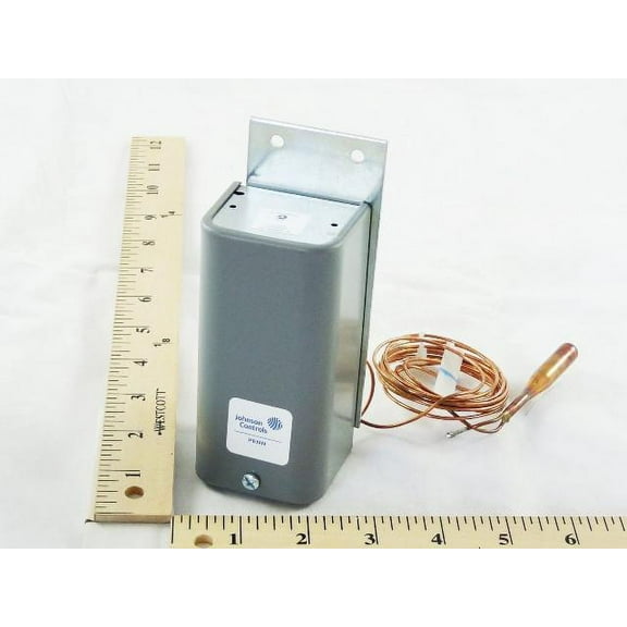 Johnson Controls A19AAD-26 - 30/90F,6',SPST,3/8"X1.5"BULB