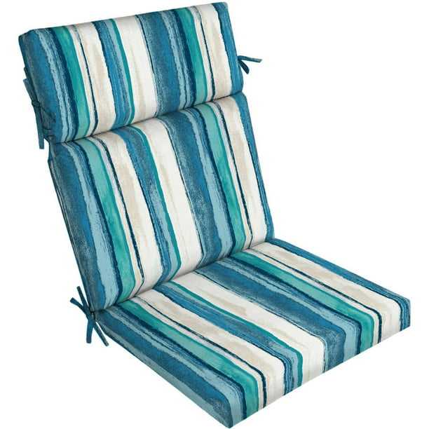 Outdoor Patio Chair Cushion, Turquoise Dining Room Chair Cushions