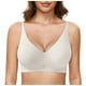 thumbnail image 2 of Sujetador sin aros de copa completa para mujer: bustier acolchado sin costuras con tirantes anchos, soporte suave y transpirable, tallas S-XL, 2 of 4