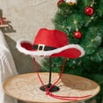 thumbnail image 2 of Gupgi Ensemble de 3 Pcs Fournitures de Cosplay de Noël pour Femmes, Gants Rouges + Chapeau de Vache + Chauffe-Jambes, 2 of 9