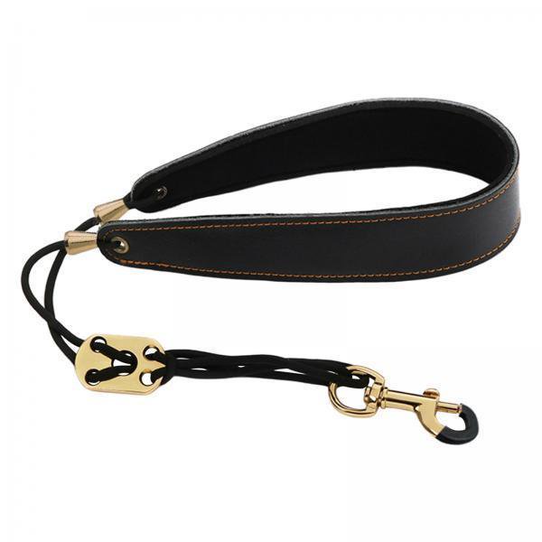 Bunblic 2xLeather Sax Neck Strap Instrument Accessories Music Instrument for Saxophone