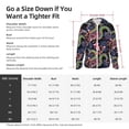 thumbnail image 6 of Picia Snake And Flower Women's Men's UPF 50+ Sun Protection Hoodie Shirt Long Sleeve SPF Fishing Outdoor UV Hiking Lightweight Shirts-Small, 6 of 9