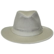 Panama Jack Original Mesh Safari Hat, 2 1/2 Brim, UPF (SPF) 50+ Sun Protection (Large)