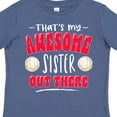 thumbnail image 4 of Inktastic That's My Awesome Sister out There with Volleyball Boys or Girls Toddler T-Shirt, 4 of 5
