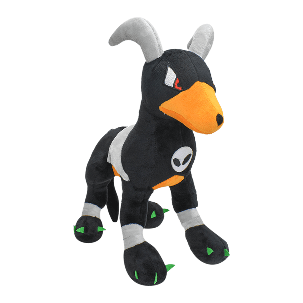 Chiue Pok-emon Plush Houndoom Toy 12' Stuffed All Star Collection Doll Plush Toys Gift for Kids Age 3+