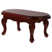 Miniature End Table Model Simulation Table Adornment Wooden Mini Tea Table