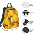 thumbnail image 2 of Balery Ripe Yellow Lemon Mochila ligera para hombre y mujer: duradera e impermeable, ideal para la escuela, el trabajo, viajes y uso diario., 2 of 7