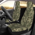 thumbnail image 3 of Haiem Green Snake Skin Printed Car Seat Covers Set of 2, Universal Fit Car Seat Covers,Protective Seat Covers,Comfortable Car Seat Covers, Easy Installation Seat Covers, 3 of 9