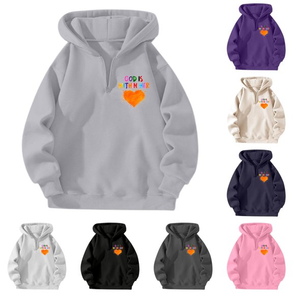 XUANTAOO Women's Fashion Hoodies & Sweatshirts Long Sleeve Tops Baggy Relaxed Fall Winter Outfit Women Sweatshirt