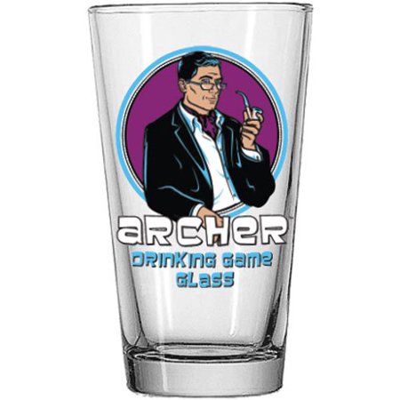 archer drinking game pint