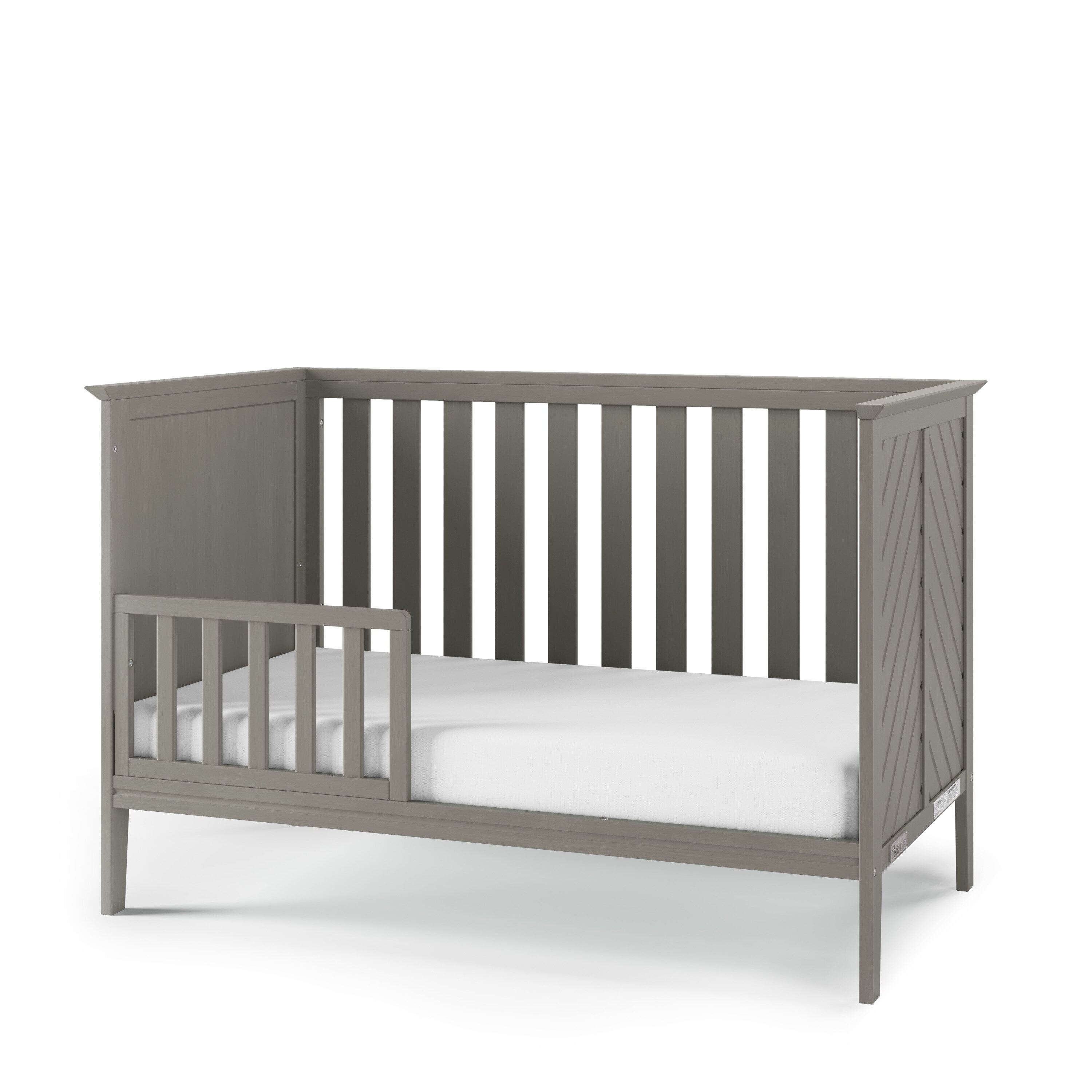 Child Craft Toddler Guard Rail F09501, Lunar Gray